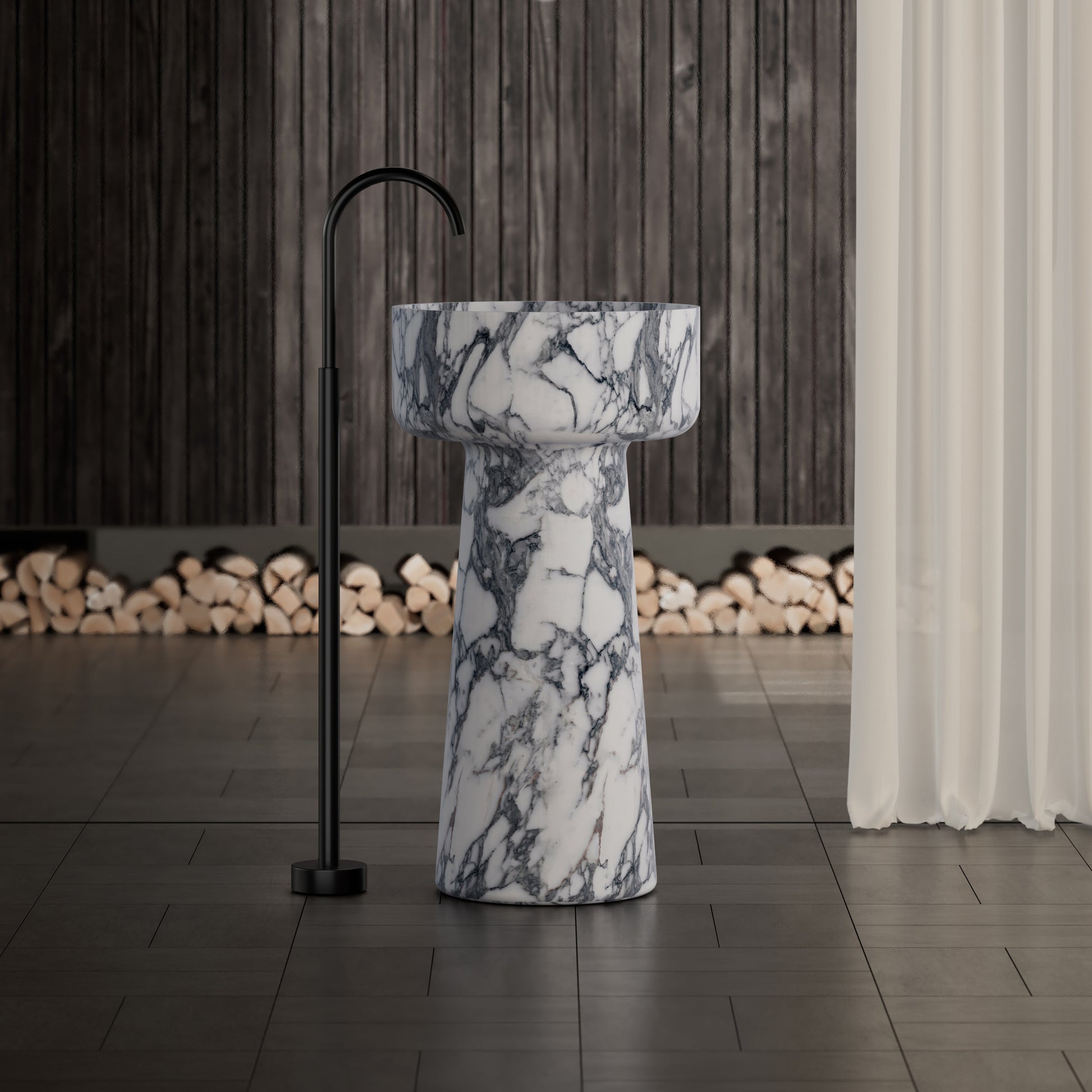 MonBlariLuminaSeriesPedestalSinks