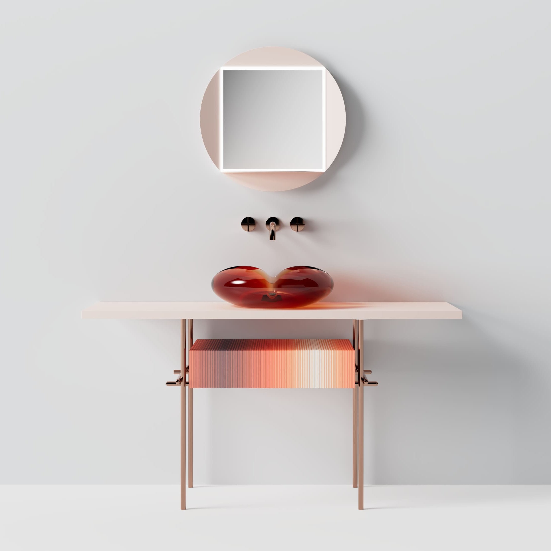 MonBlari_FLOWER_Series_Bathroom_Vanity_WhiteTable_FrontPanorama