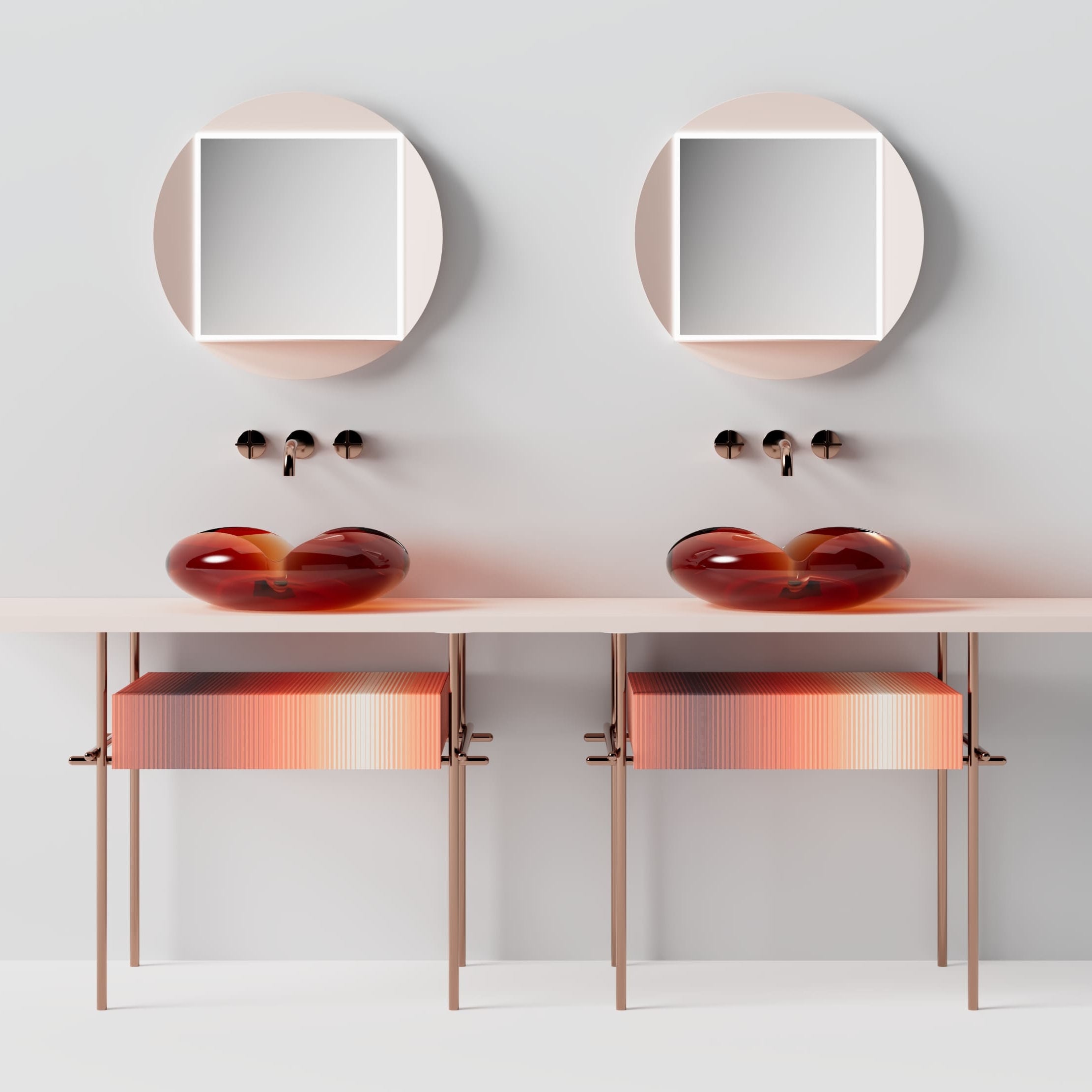 MonBlari_FLOWER_Series_Bathroom_Vanity_WhiteTable_FrontView