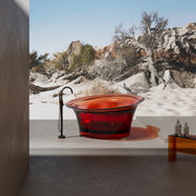 MonBlari SPRING Series Spacious Bathtub Front View