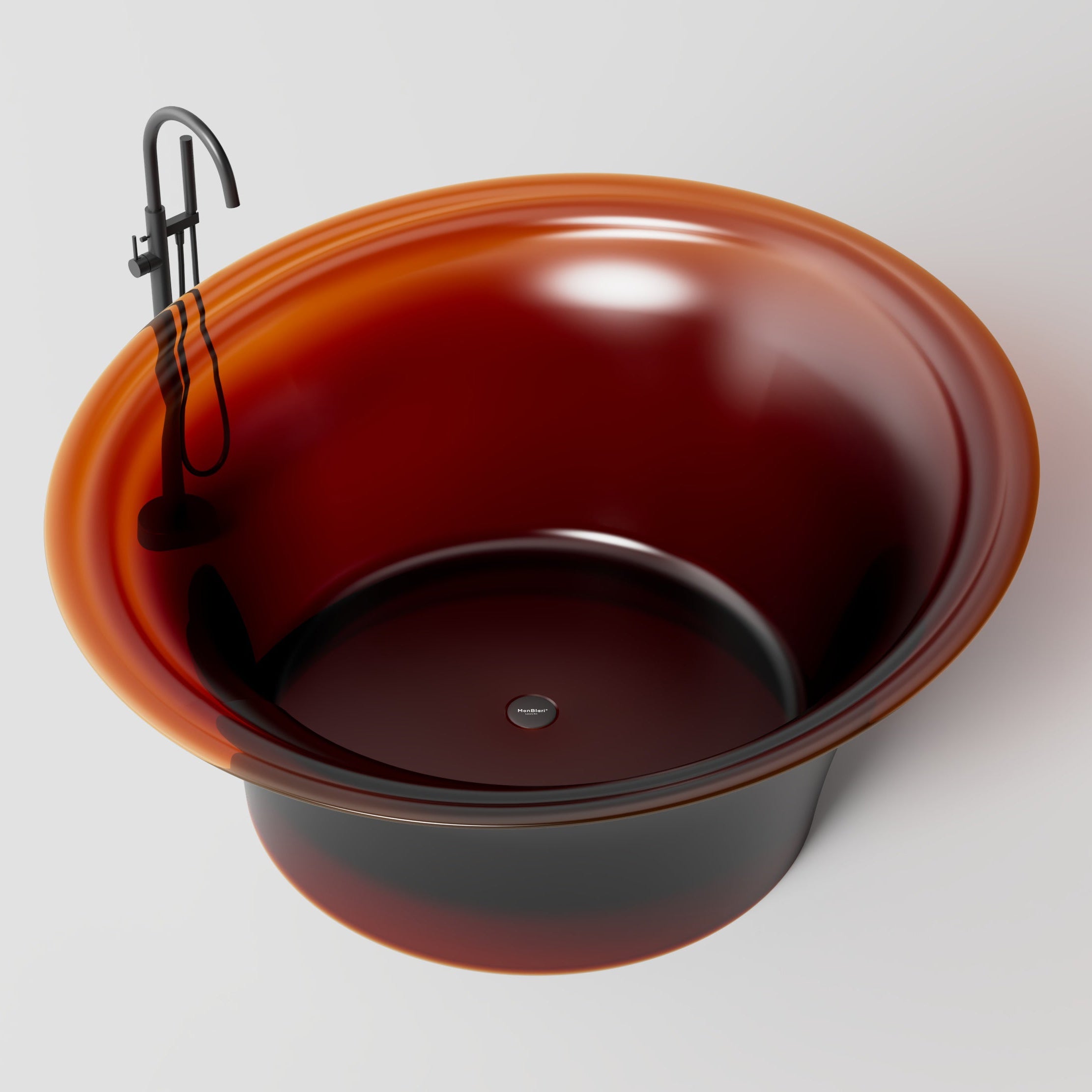 MonBlari SPRING Series Spacious Bathtub Side Top