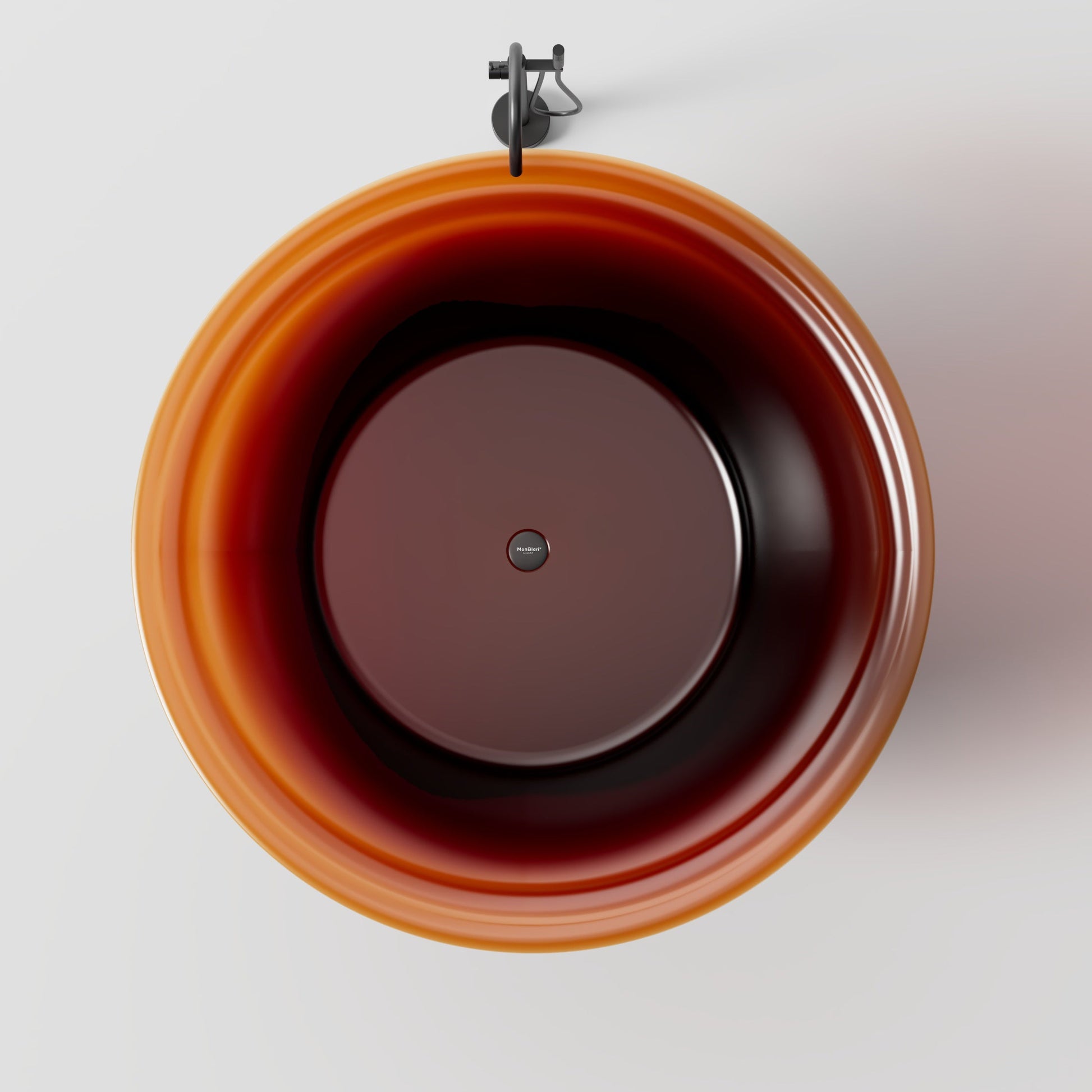 MonBlari SPRING Series Spacious Bathtub Top View1