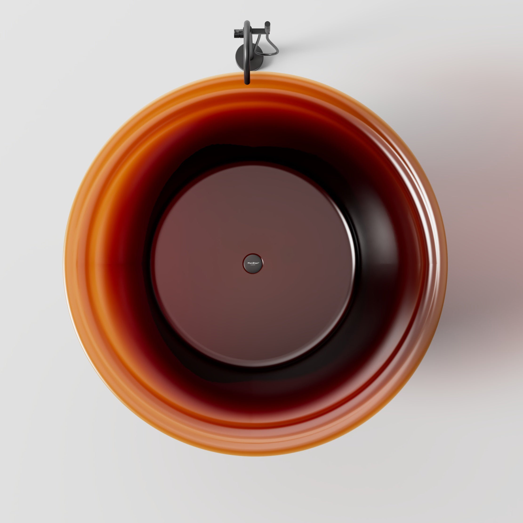 MonBlari SPRING Series Spacious Bathtub Top View1