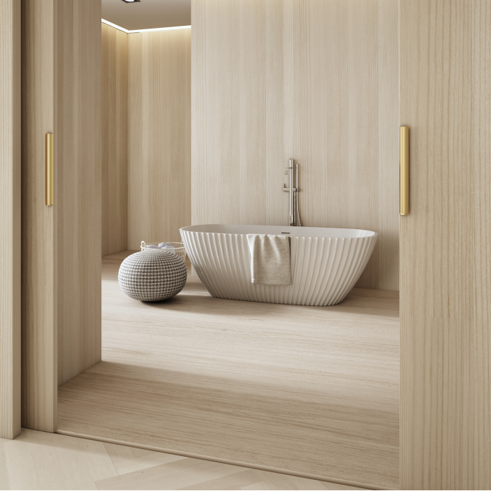 MonBlari VENUS Series Flat Bathtub-2