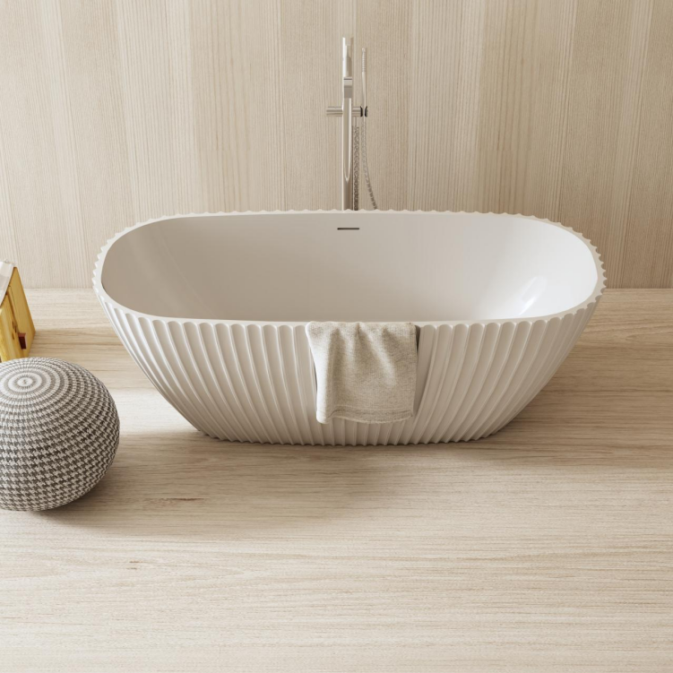 MonBlari VENUS Series Flat Bathtub-4