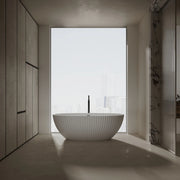 67 Inch MonBlari VENUS Series Curved Bathtub