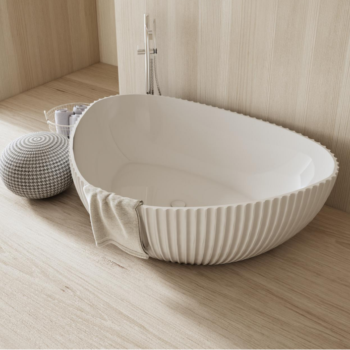 MonBlari VENUS Series Oval Bathtub-2