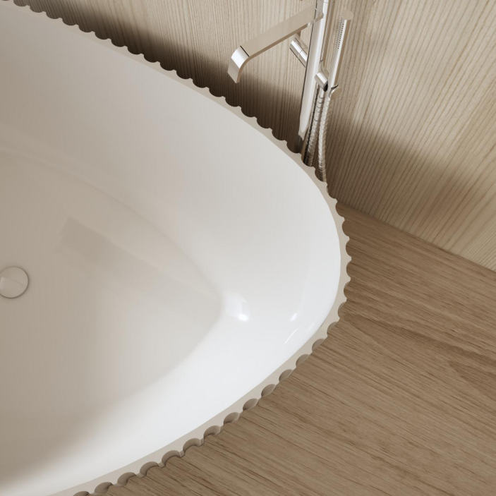 MonBlari VENUS Series Oval Bathtub-3