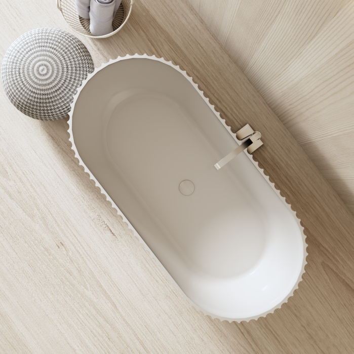 MonBlari VENUS Series Wide Bathtub-4