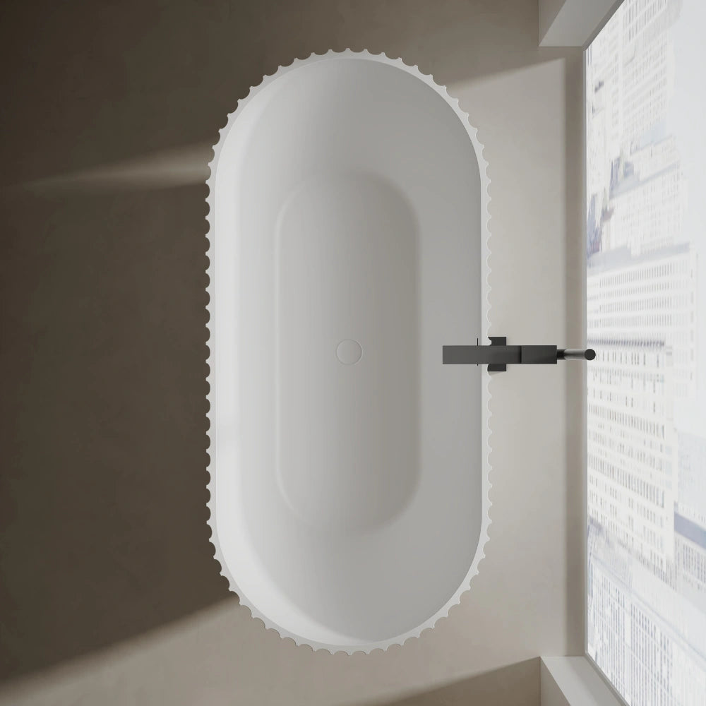 67 Inch MonBlari VENUS Series Wide Bathtub