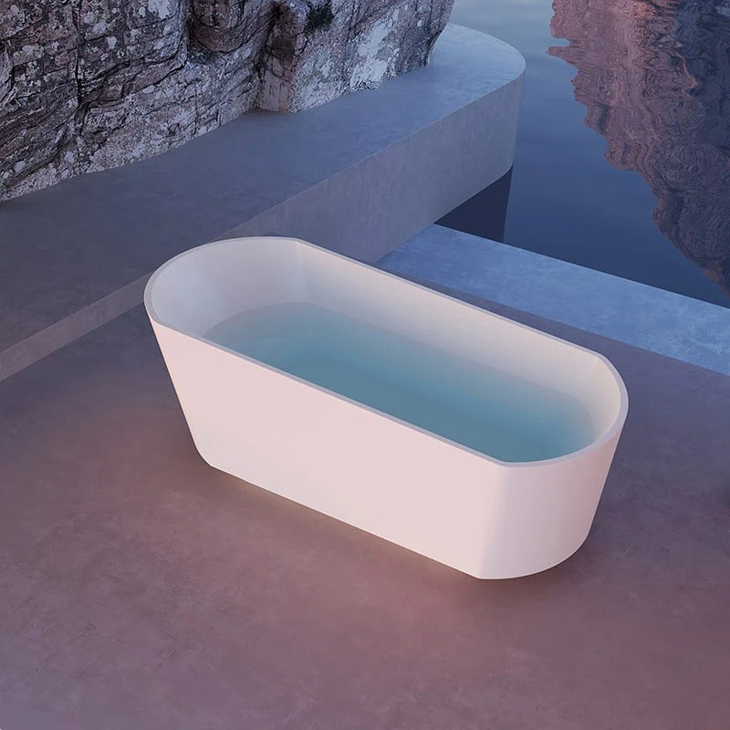 Contemporary Soaking Tub TW-7768-SideView