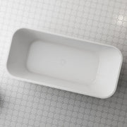 Monblari Acrylic Rectangular Freestanding Tub TW-7312-TopView