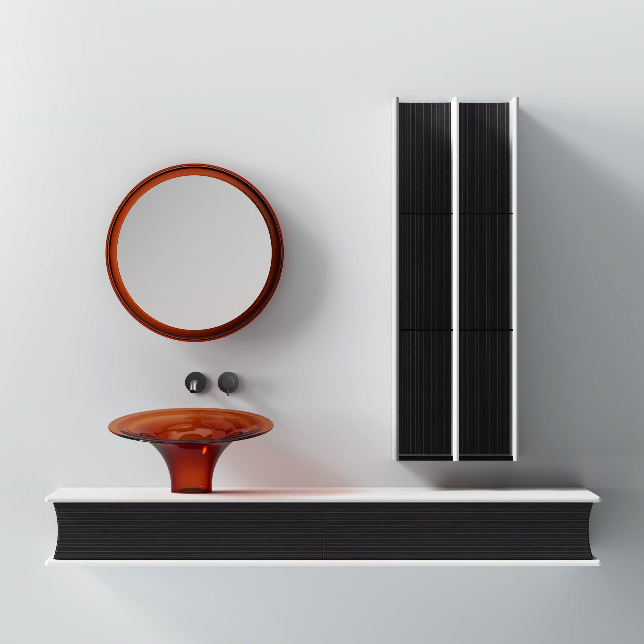 Spring Series Vanity With Mirror SP-V0861-FrontView