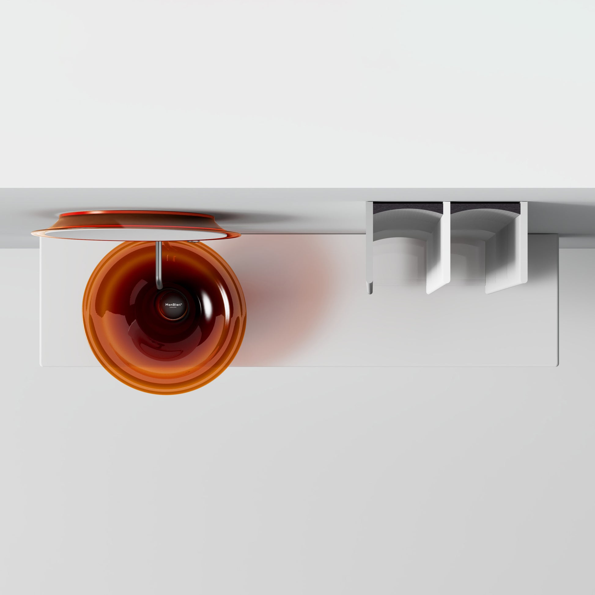 MonBlari Spring Series Vanity With Mirror SP-V0861-TopView