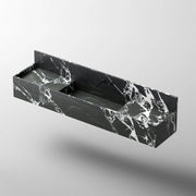 MonBlari SQUARE CLTY Series Natural Marble Wall-Mounted Sink