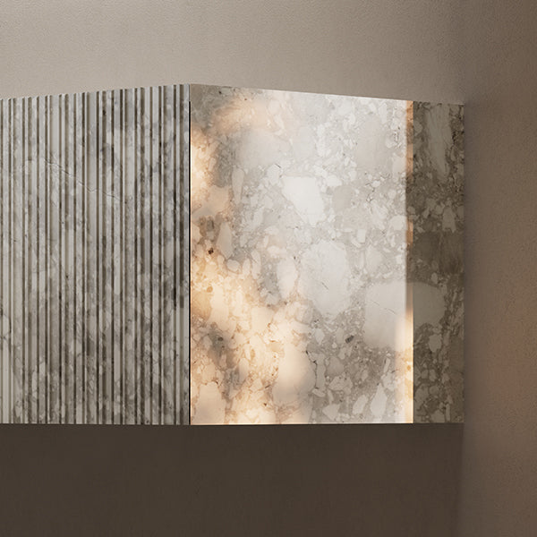 MonBlari STRATA Series Custom Bathroom Vanity Set with Mirror