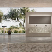 MonBlari STRATA Series Custom Bathroom Vanity Set with Double Undermount Sinks
