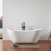 MonBlari Acrylic Freestanding Bathtub TW-6675-GW-FrontView