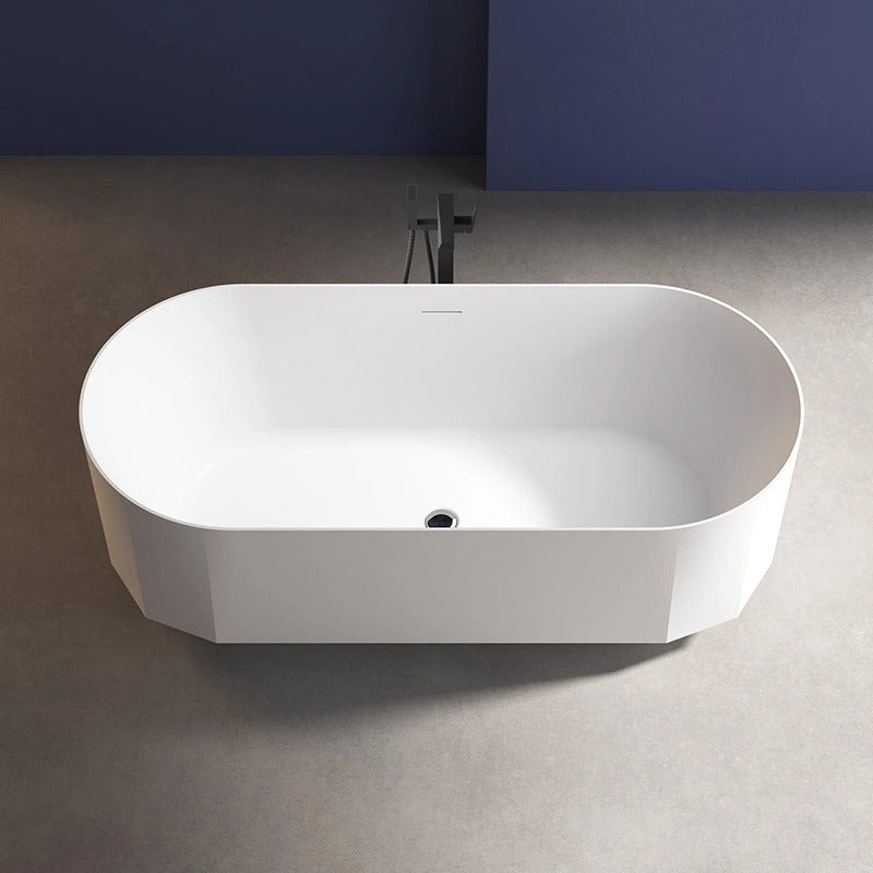 66.9" × 29.5" Acrylic Soaking Tub TW-7721-TopView