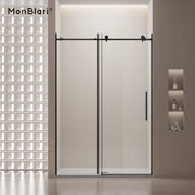 Monblari T-shaped Sliding Glass Shower Door