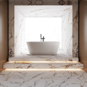 71 Inch MonBlari Acrylic Freestanding BathtubTW6611GW-FrontView