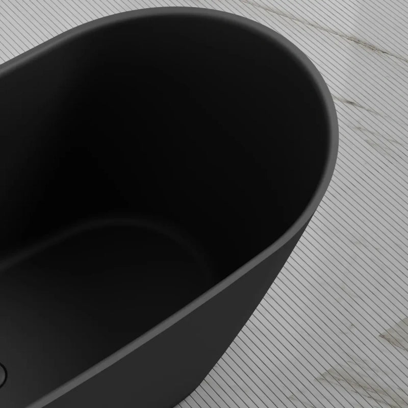 60-67 Inch MonBlari Acrylic Freestanding Bathtub