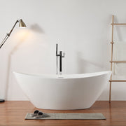 71 Inch MonBlari Acrylic Freestanding BathtubTW6676GW-FrontView