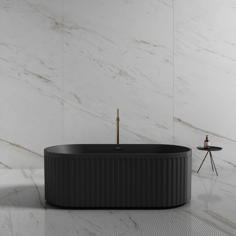 59-67 Inch MonBlari Acrylic Freestanding Bathtub