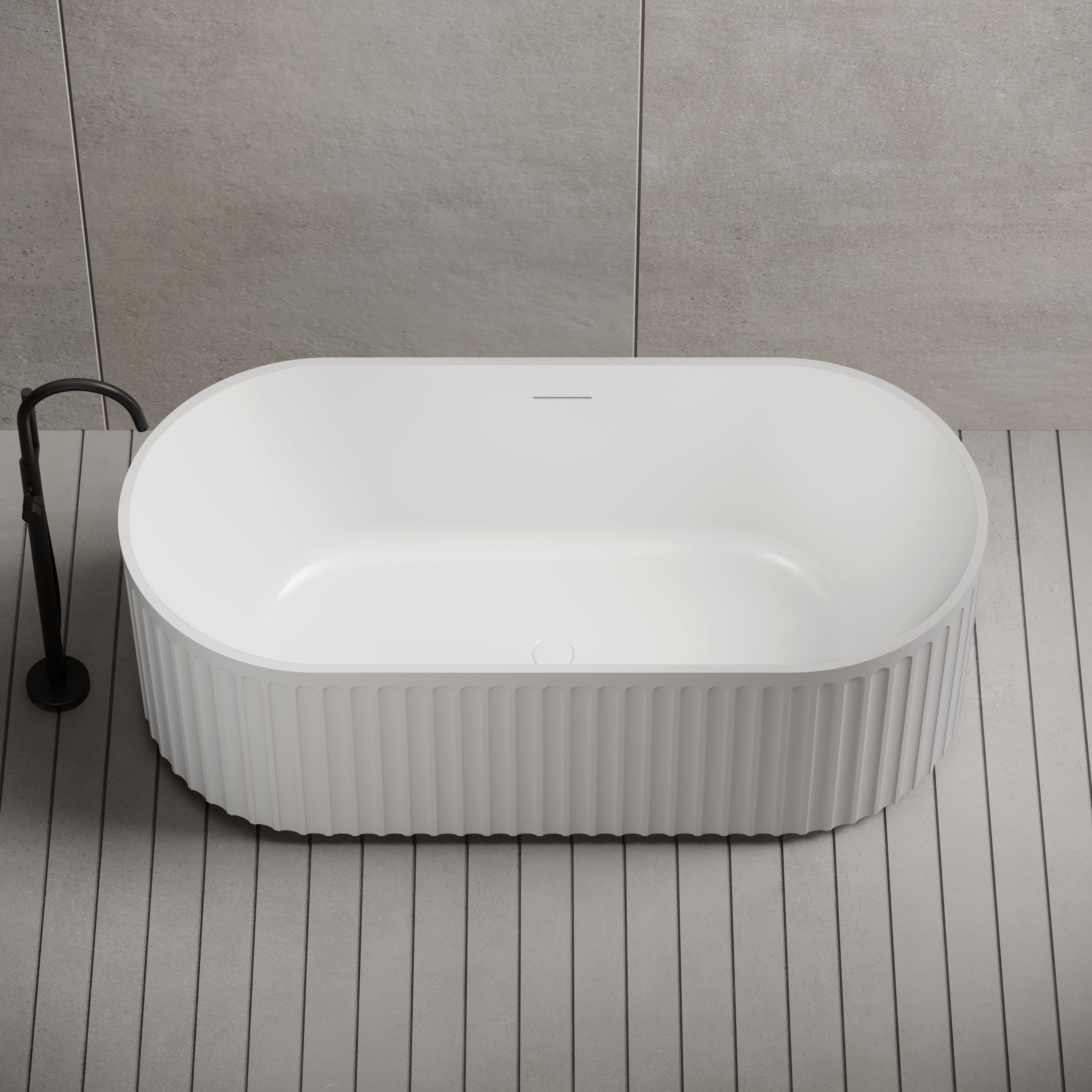 MonBlari Acrylic Freestanding Bathtub TW-7111-GW-FrontTop