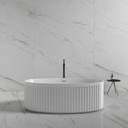 67 Inch MonBlari Acrylic Freestanding Bathtub