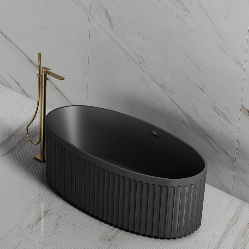 67 Inch MonBlari Acrylic Freestanding Bathtub