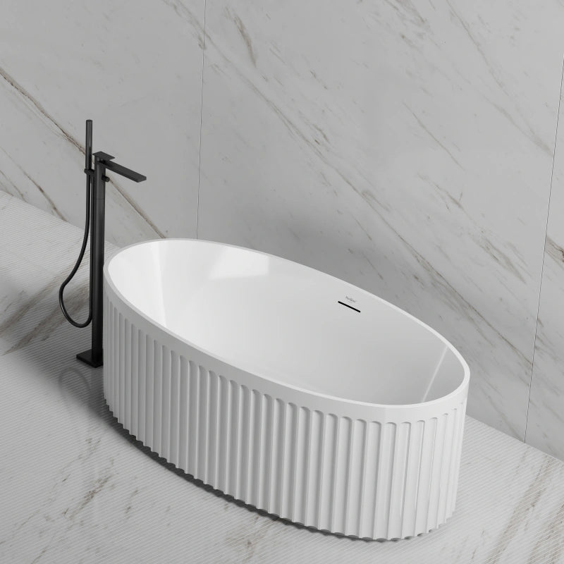 67 Inch MonBlari Acrylic Freestanding Bathtub