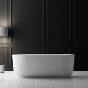 MonBlari Acrylic Freestanding Bathtub TW-7311-GW-FrontView