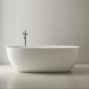 67 Inch MonBlari Acrylic Freestanding BathtubTW7507GW-Front View