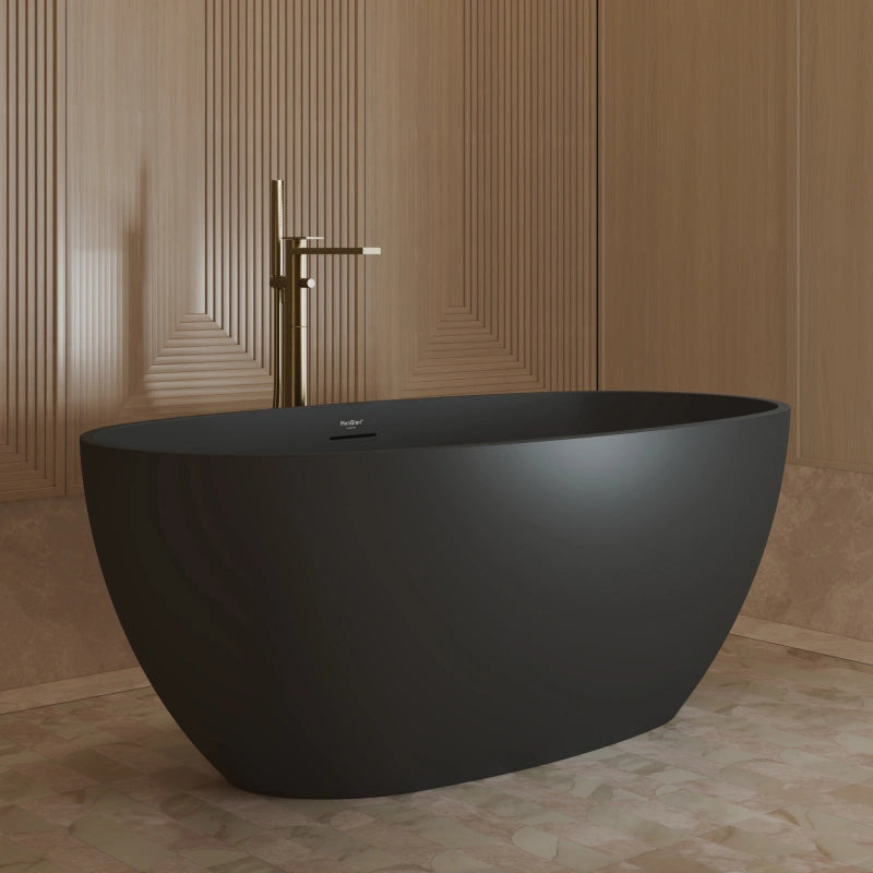 59-67 Inch MonBlari Acrylic Freestanding Bathtub