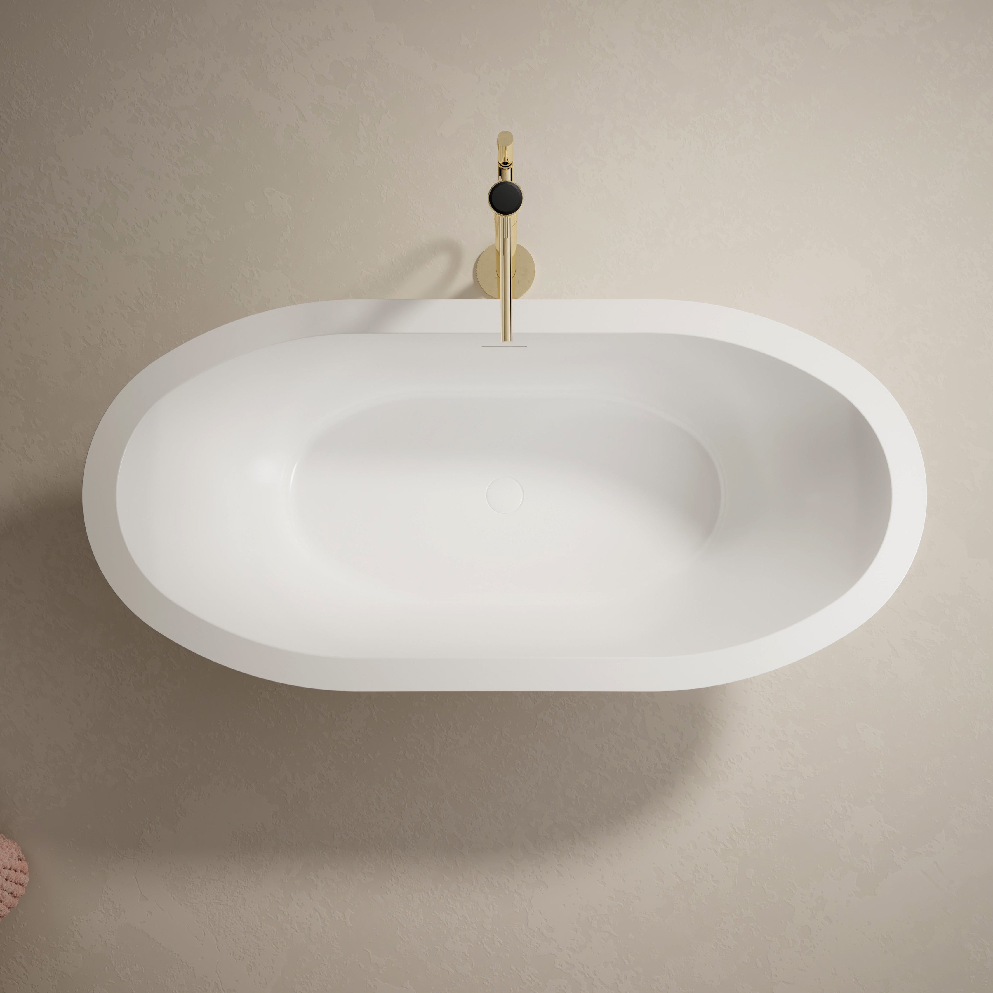 MonBlari Acrylic Freestanding Bathtub TW-7588-GW-TopView