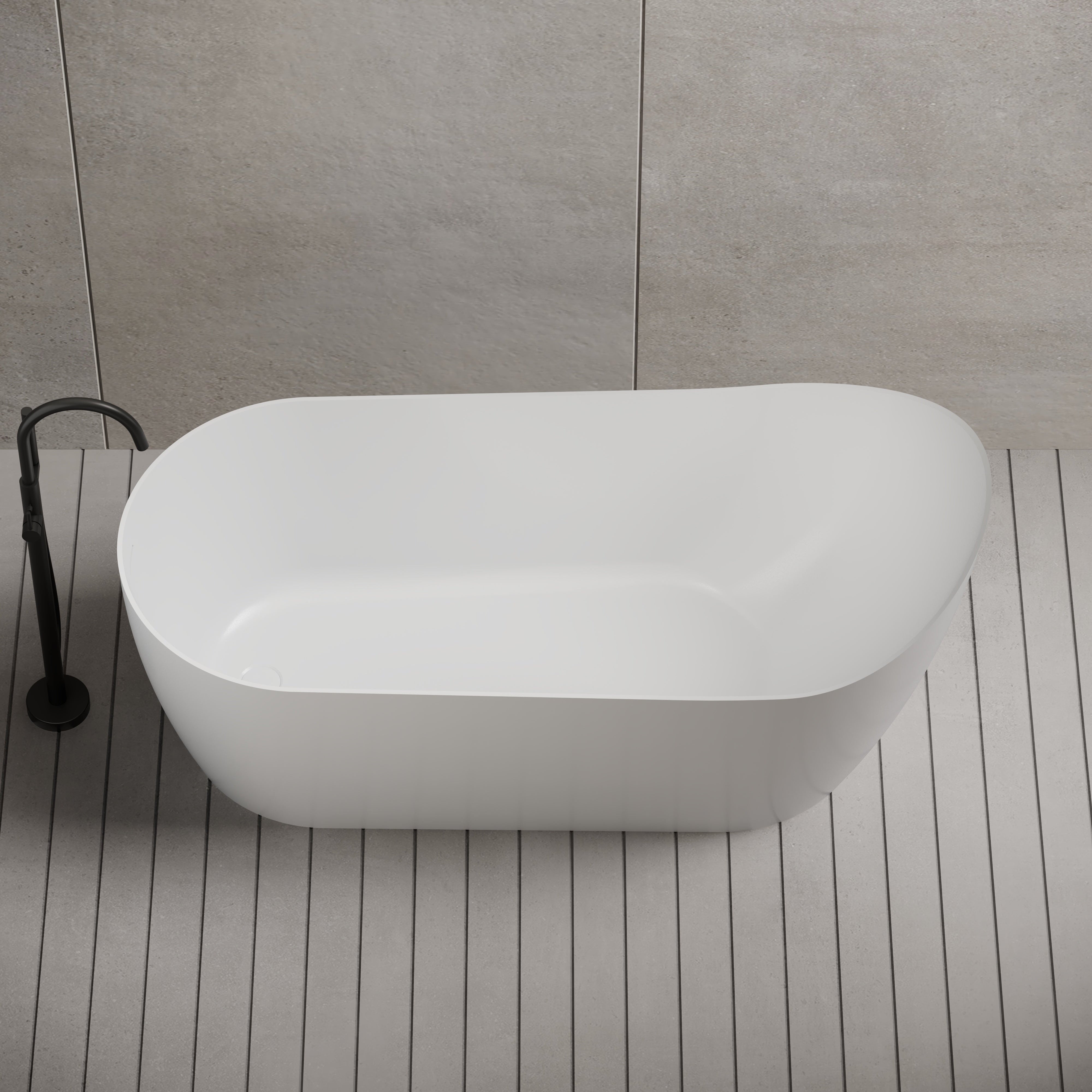 67 Inch MonBlari Acrylic Freestanding Bathtub TW-7629-FrontTop