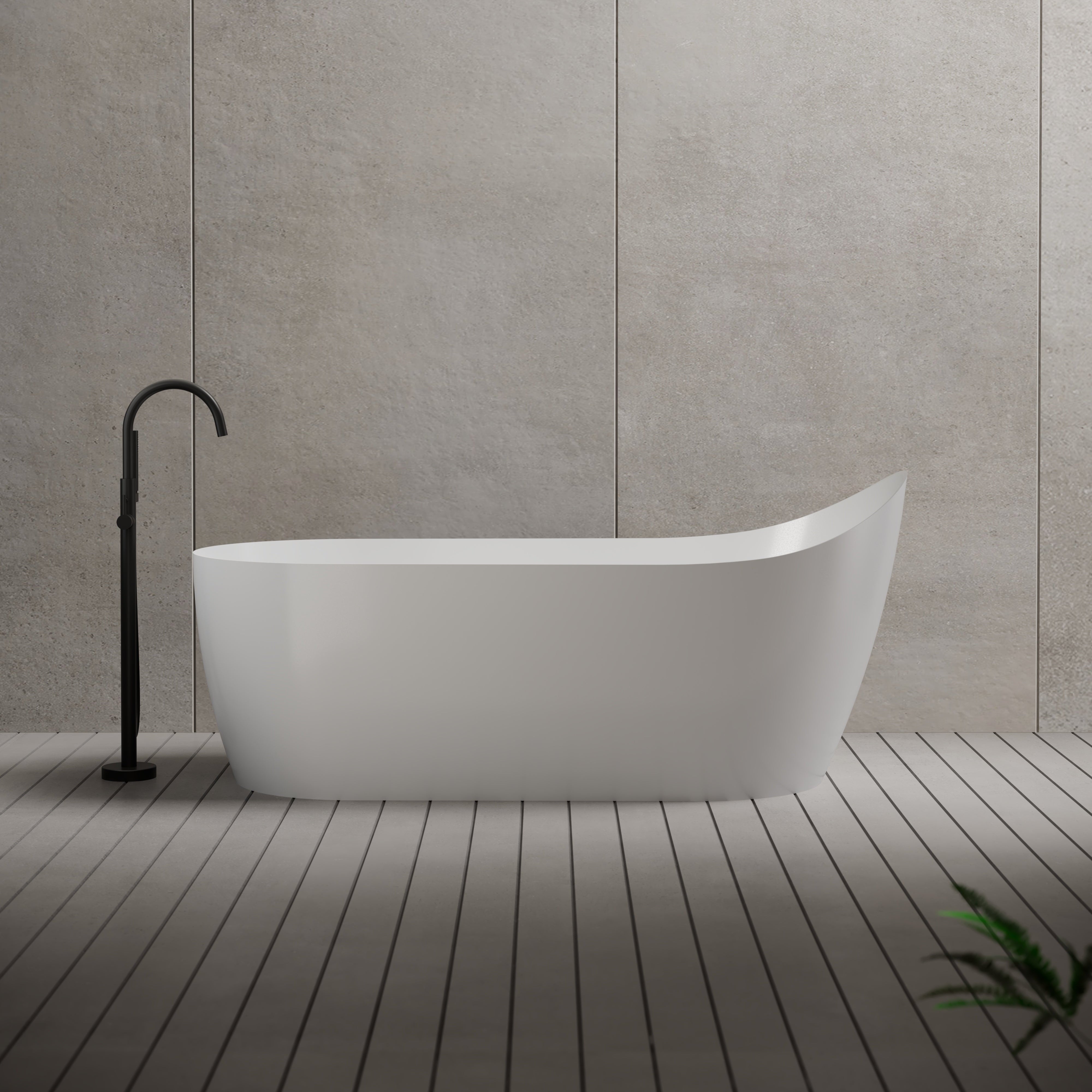 67 Inch MonBlari Acrylic Freestanding Bathtub TW-7629-FrontView