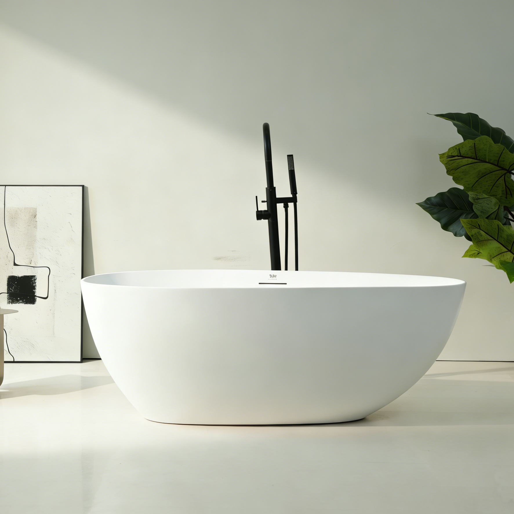 MonBlari Acrylic Freestanding Bathtub TW-7758-GW-FrontView