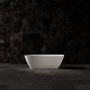 67 Inch MonBlari Solid Surface Freestanding Bathtub TW-8508-MW TW8508MW-FrontView