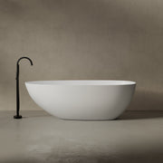 55.1 Inch MonBlari Solid Surface Freestanding Bathtub XA-8866-FrontView
