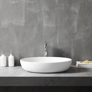 24 Inch MonBlari Solid Surface Vessel Bowl Sink Bathroom Sink