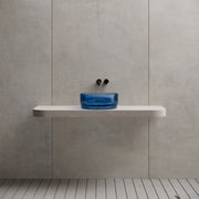 15.7 Inch MonBlari Resin Vessel Bowl Sink Bathroom Sink TW-A105T-FrontView