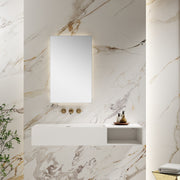 47 Inch MonBlari Solid Surface Vessel Bowl Sink Bathroom Sink-TW-G206-FrontView