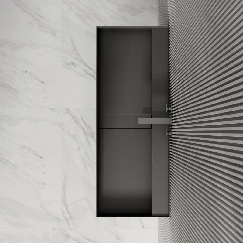31.5-47.2 Inch MonBlari Solid Surface Wall Mount Bathroom Sink