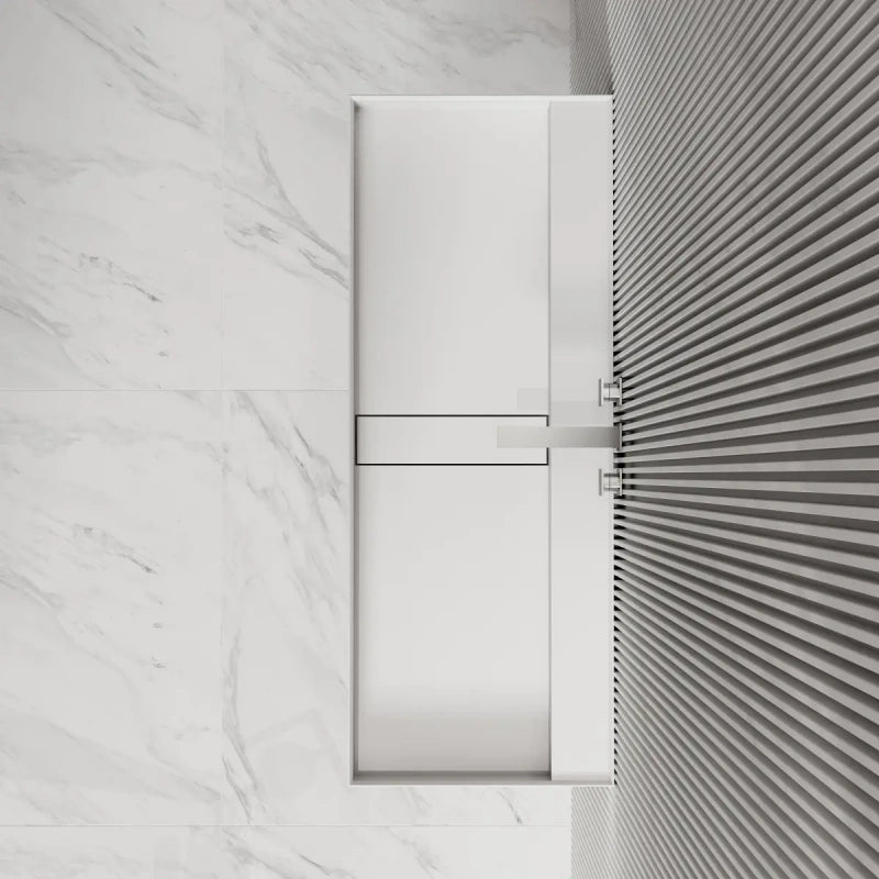 31.5-47.2 Inch MonBlari Solid Surface Wall Mount Bathroom Sink