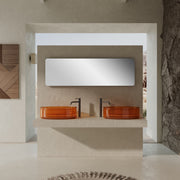 MonBlari Resin Vessel Bowl Sink Bathroom Sink XR-A708T-TO-FrontView