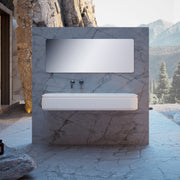 39 Inch MonBlari Solid Surface Vessel Bowl Sink Bathroom Sink-XR-G701-3