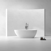 67 Inch MonBlari Acrylic Freestanding BathtubXY1005GW-Front View