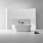 67 Inch MonBlari Acrylic Freestanding Acrylic Bathtub-XY-1006-GW-Front View
